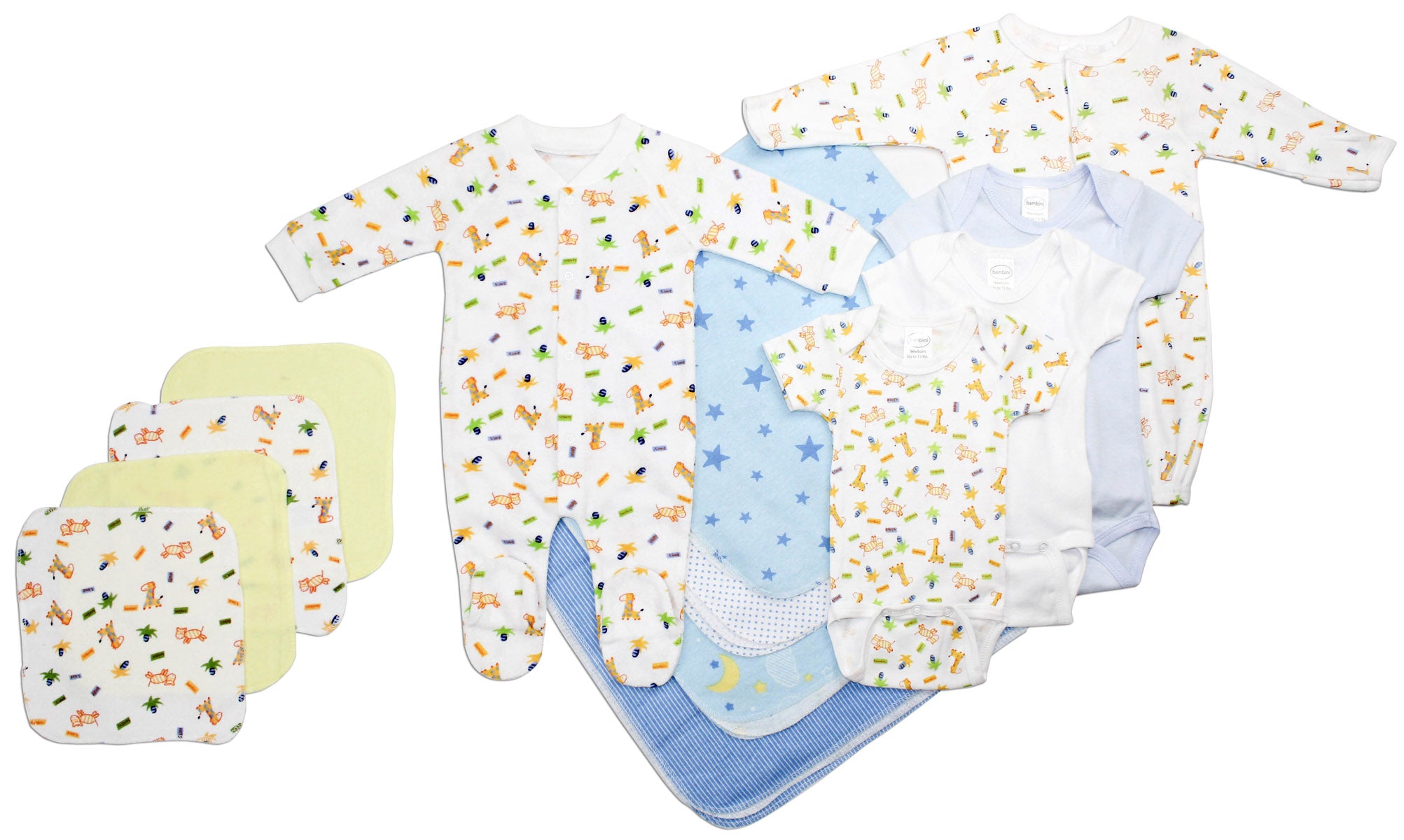 Newborn Baby Boy 13-Piece Layette Set