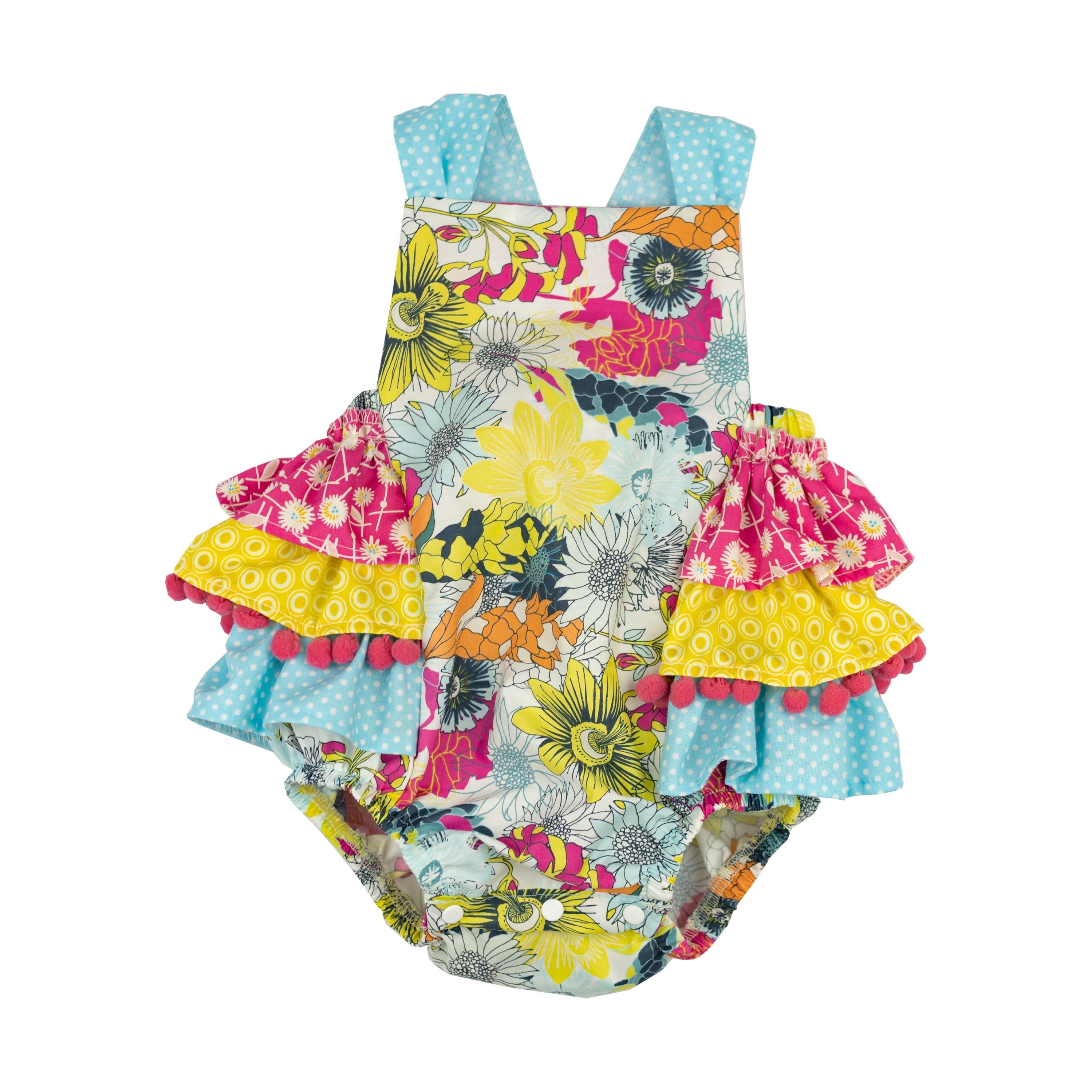 Baby Girl Mystic Garden Sunsuit