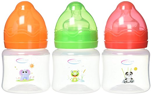 Silicone Wide Neck Feeding Bottle