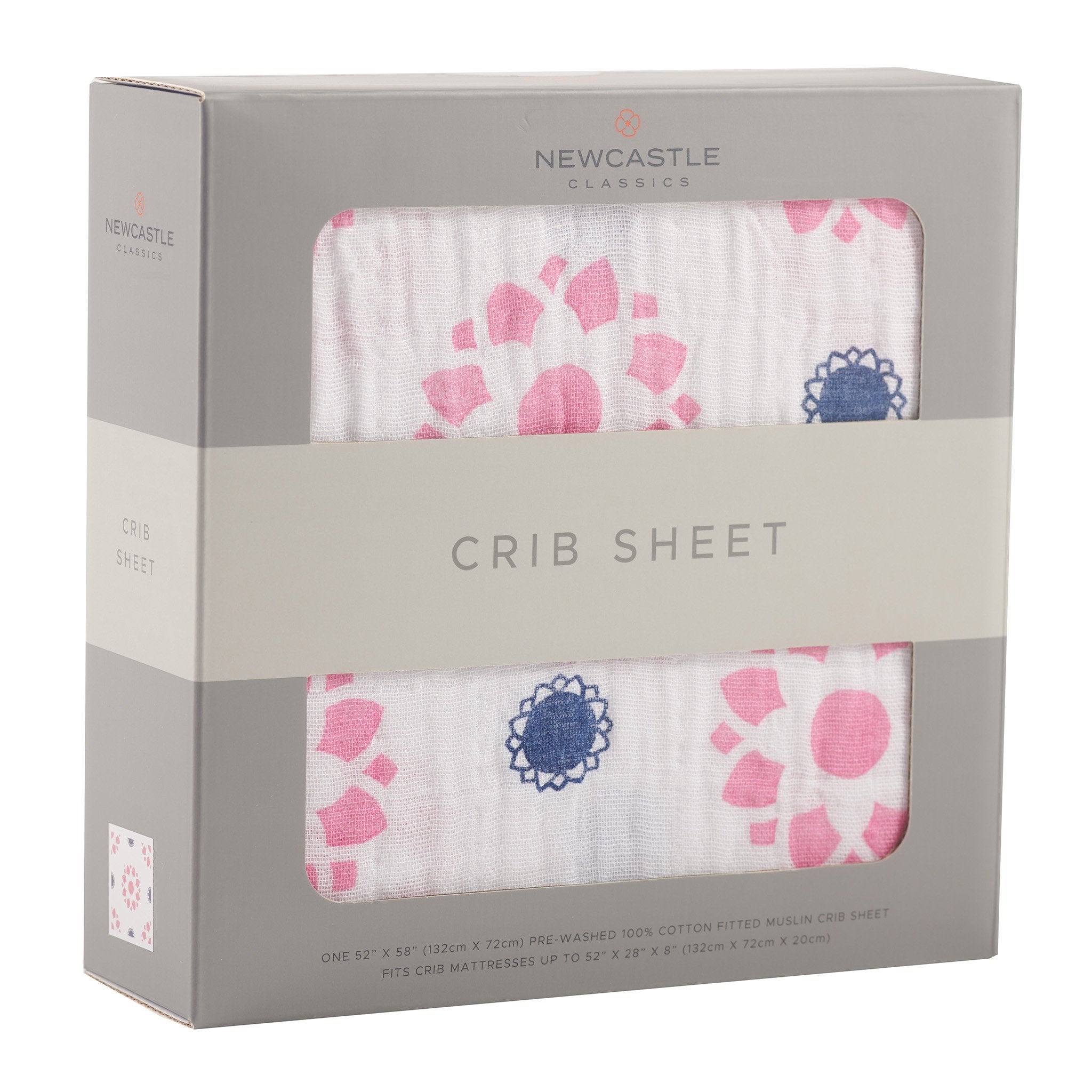 Cotton Muslin Crib Sheet