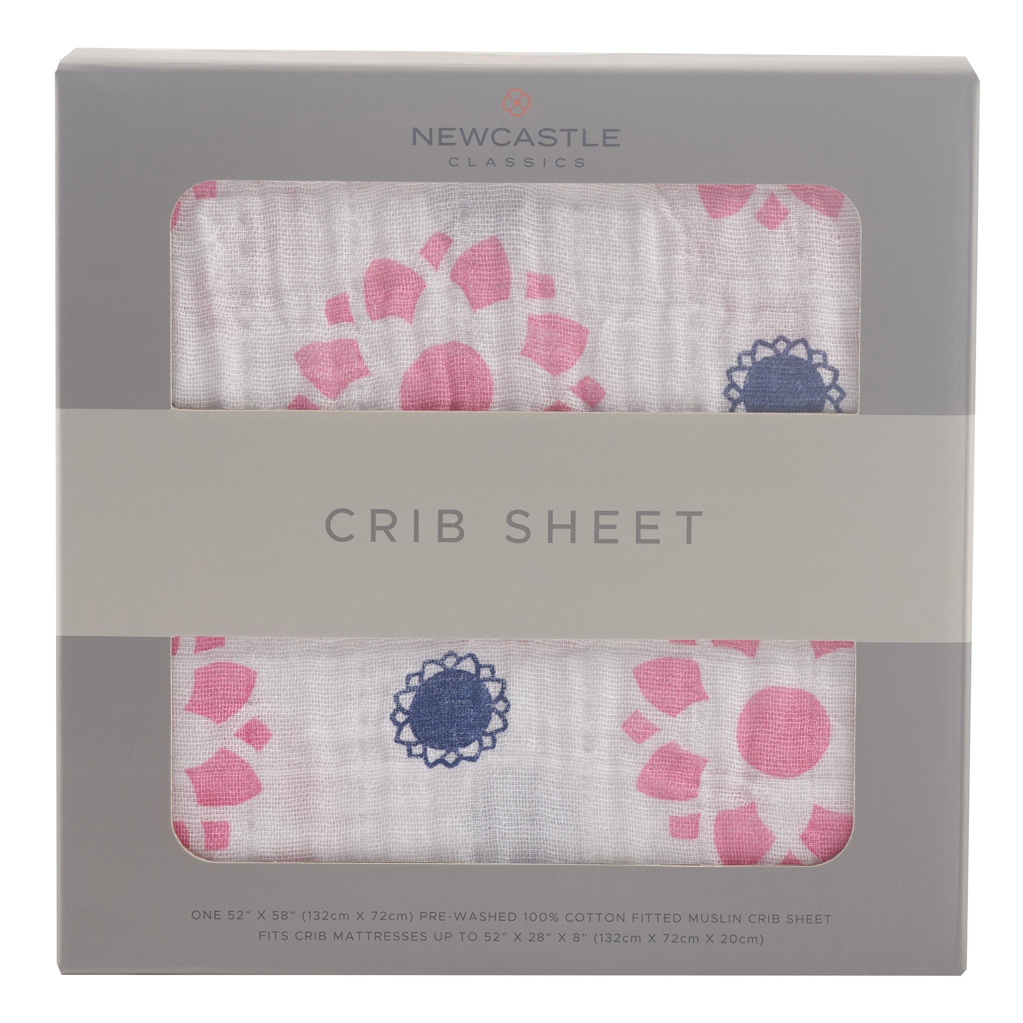 Cotton Muslin Crib Sheet